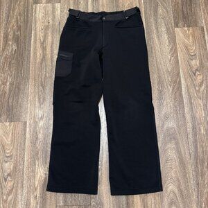 Klim Pants Men’s Large Black Fleece Outer Layer Snow Motorcycle Casual Over Pant